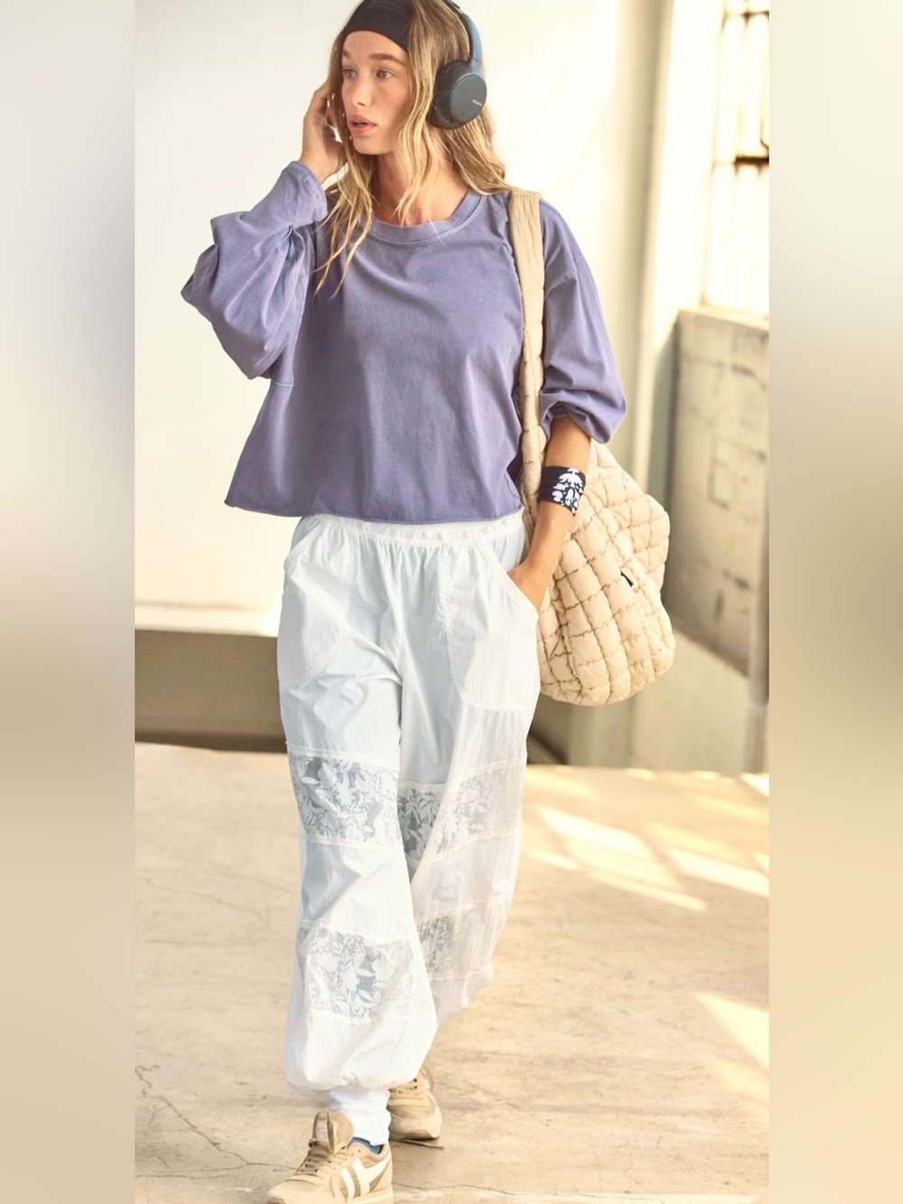 NWT FREE PEOPLE INSPIRE LOGO LAYER TOP LARGE